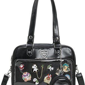 Ita Bag Crossbody Handbags Kawaii Shoulder Purse Square Backpack with Insert Ani
